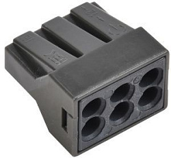 Строительно-монтажная клемма СМК 773-306 с пастой (4шт/упак) IEK UKZ-004-306