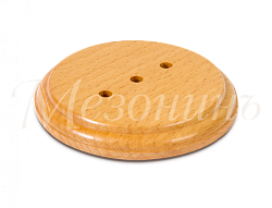 Подложка одноместная "Элегант", цвет-  бук натуральный,  ТМ "МЕЗОНИНЪ" GE70711-25 GE70711-25