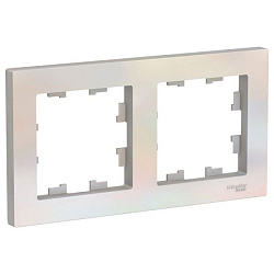 Рамка 2-м AtlasDesign универс. жемчуж. SE ATN000402 1240264