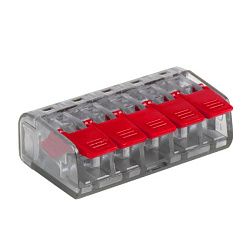 Клемма СМК 221-415 5 отверстий 0,2-4,0 мм2 EKF plc-smk-221-415