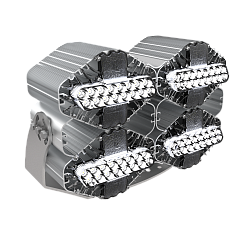 Прожектор L-lego II 220 banner/178/Г60/750/05/L100/IKIX-64/220АС IP66 LEDEL LGII178-315-513-18