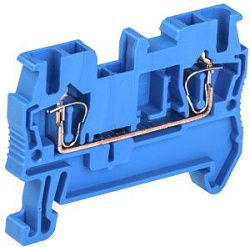 Клемма пружинная КПИ 2в-2,5 31А синяя IEK YZN11-002-K07