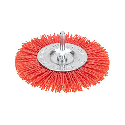Щетка дисковая для дрели, нейлоновая проволока с абразивным покрытием, 100мм KRANZ KR-91-1233