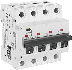 ARMAT Автоматический выключатель M10N 4P L 3А IEK AR-M10N-4-L003