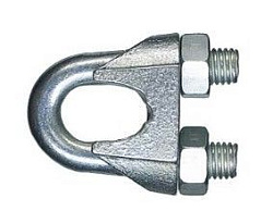 Зажим для стальных канатов М22 DIN 741  SF372
