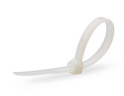 Стяжки нейлоновые КСС 4х250 (б) (100шт.) (Fortisflex) 49398