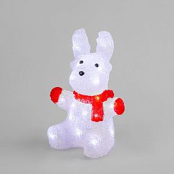 Акриловая светодиодная фигура Олененок в шарфе 20х17х30 см, 24 светодиода, батарейки 2хAA (не входят в комплект) NEON-NIGHT 513-314