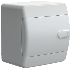 UNION Compact Корпус пластиковый БЕЛЫЙ ЩРН-П-4, IP41 белая дверь IEK UIC-KP13-N-04-41-K01