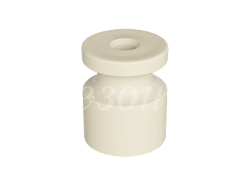 Изолятор пластиковый для наружного монтажа витой электропроводки, D20х24мм, цвет - слоновая кость GE30025-02