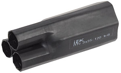 Перчатка термоусаживаемая ПТк 3х35-120 1кВ IEK UMS-CB3-6020-2508-1KV