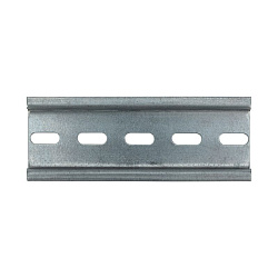 DIN-рейка 13см перфорированная оцинкованная REXANT 12-8013