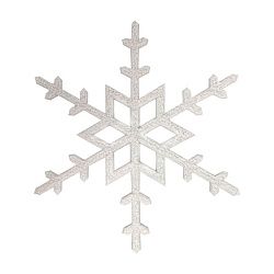 Акриловая светодиодная фигура Снежинка 96 см, белая LED-ICE 501-804