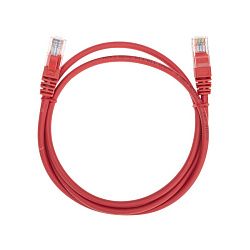 Патч-корд U/UTP, CAT 5e, RJ45-RJ45, 26AWG, LSZH, красный, 1м REXANT 02-0103-1