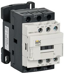 ARMAT Контактор КМИ-А-11812 LC1D 18А 48В/АС3 1NO/1NC IEK AR-ACC-11-018-048-11