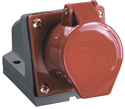 Розетка стационарная ССИ-125 3Р+РЕ+N 32А 380-415В IP44 IEK PSR12-032-5