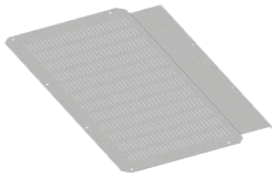 FORMAT Фланец основания встроенного отсека вентилируемый 400х800мм IEK FO-00-FBCV-040-080