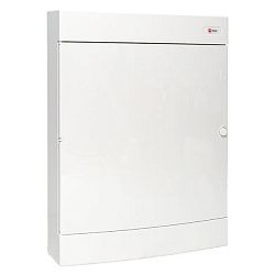 Щит слаботочный навесной "Unix" белая дверь 3 габарит увеличенный 526x396x112 IP40 ux-3m-nw-xl