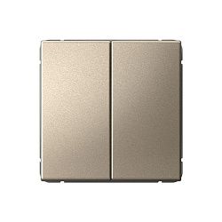 Выключатель 2-кл. ArtGallery (сх. 5) 10AX механизм шампань SE GAL000551 1823063