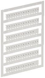 ARMAFIX Маркер для CTS/CP 2,5мм2 с символами "1-10" IEK AF-CT10D-M-D25-01
