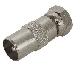 Переходник штекер F – штекер TV PROconnect 05-4361-4