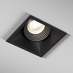 Светильник встраиваемый Punto черный 25017/01 Elektrostandard a065473