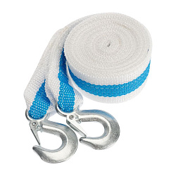 Трос буксировочный 7т, 5м, с двумя крюками, в чехле REXANT 80-0229