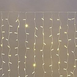 Гирлянда светодиодная Занавес 2х1,5м 300 LED ТЕПЛЫЙ БЕЛЫЙ белый ПВХ IP65 постоянное свечение 230В нужен блок 303-500-1 NEON-NIGHT 235-116
