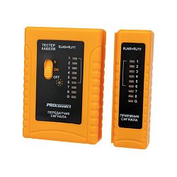Тестер кабеля RJ-45+RJ-11/RJ-12 468 PROconnect 12-1006-4
