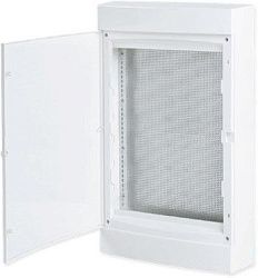 Щит слаботочный навесной "Unix" белая дверь 4 габарит увеличенный 651x396x112 IP40 ux-4m-nw-xl