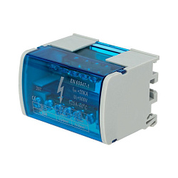 Шина на DIN-рейку в корпусе (кросс-модуль) 2х7 REXANT 11-2302-7