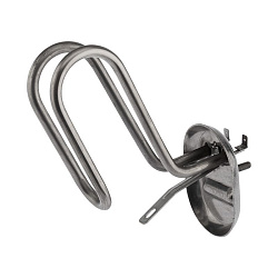 Нагревательный элемент для бойлера ТЭН RNSA 1500 Вт,нерж, овальный фланец  Ø90/65 REXANT 70-0452