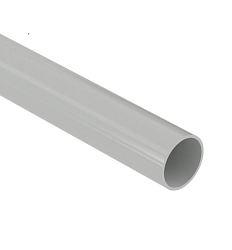 Труба жесткая ПВХ-Н-ПВ 3-х метровая атмосферостойкая d25мм (150 м/уп) СЕРАЯ 600-025С