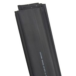 ТУТ нг 20/10 черная в отрезках по 1м EKF tut-20-b-1m