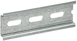 TEKFOR DIN-рейка (10см) оцинкованная 1мм IEK YDN14-0010