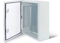 Корпус пластиковый ЩМПп 500х400х180мм прозрачная дверь IP65 DEKRON DEK-P-504018-65