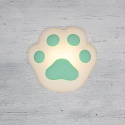 Силиконовый ночник Кошачья лапа бирюзовый NEON-NIGHT 503-006