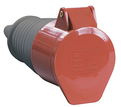 Розетка переносная ССИ-224 3Р+РЕ 32А 380-415В IP44 IEK PSR22-032-4