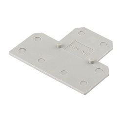 Заглушка для двухуровневых клемм JXB-4/35 и JXB-4/35L серая EKF sak-2-4-35