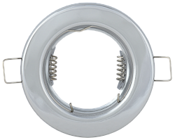 Светильник встраиваемый под лампу MR16 хром IEK LUVB0-GU05-1-K23