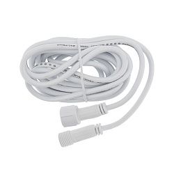 Удлинитель (шнур) для уличных гирлянд Professional 3 м белый ПВХ 315-421