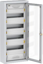 TITAN 5 Корпус металлический ЩРн-48 прозрачная дверь IP31 УХЛ3 IEK MKM16-N-048-31-Z-U