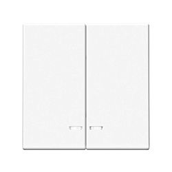 Выключатель 2-кл. ArtGallery (сх. 5а) 10AX с подсветкой механизм бел. SE GAL000153 1823067