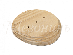 Накладка "Ретро" на оцилиндрованное бревно D220мм., 1-местная, внешний размер: 102 х 106 мм., ТМ "Ме GE71721-00