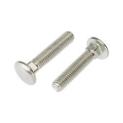 Болт мебельный KRANZ DIN 603, 6х30,  пакет (10шт.) 1301-0630-4