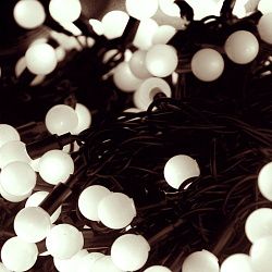 Гирлянда LED ClipLight - ШАРИКИ 24V, 3 нити по 20 м, цвет диодов Белый 323-615