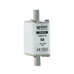 Плавкая вставка ППН-33 160/25А габарит 00 EKF fus-33/160/25
