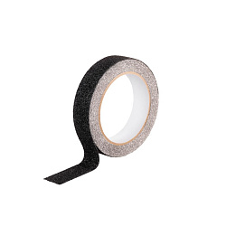 Лента противоскользящая самоклеящаяся, 25 мм х 5 м, черная REXANT 09-4322