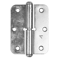 Петля накладная левая 85 цинк ЧЕТЫРЕ СЕЗОНА 79-1033