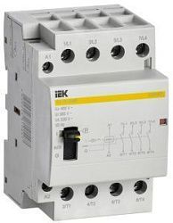 Контактор модульный с ручным управлением КМ40-40МР AC KARAT IEK MKK22-40-40