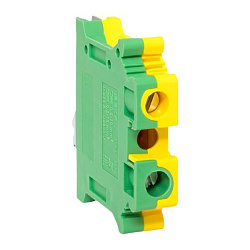 Клеммная колодка винтовая 10 UT земля scr-ut-10-pe